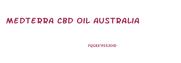 Medterra Cbd Oil Australia