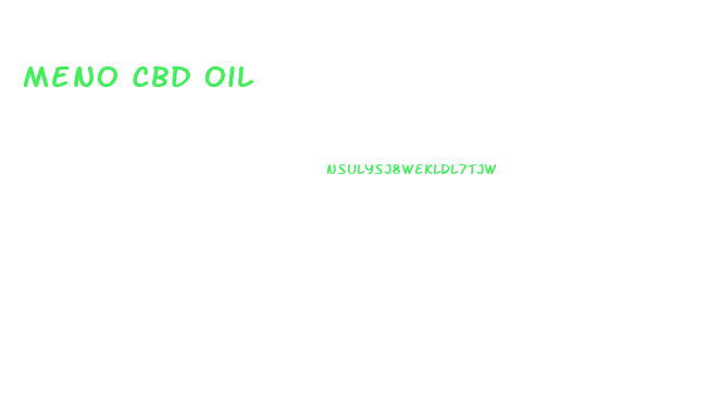 Meno Cbd Oil