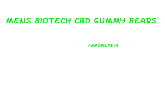Mens Biotech Cbd Gummy Bears