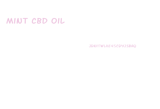 Mint Cbd Oil