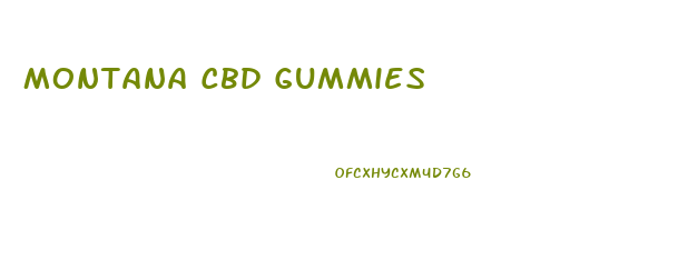Montana Cbd Gummies