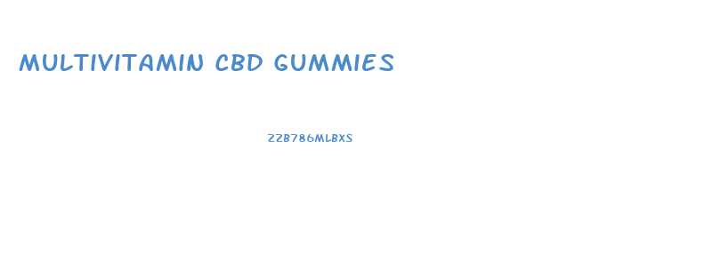 Multivitamin Cbd Gummies