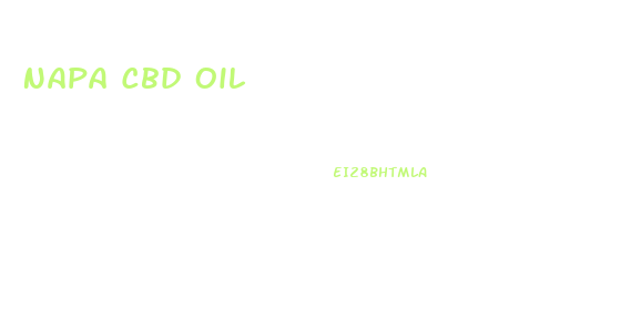 Napa Cbd Oil