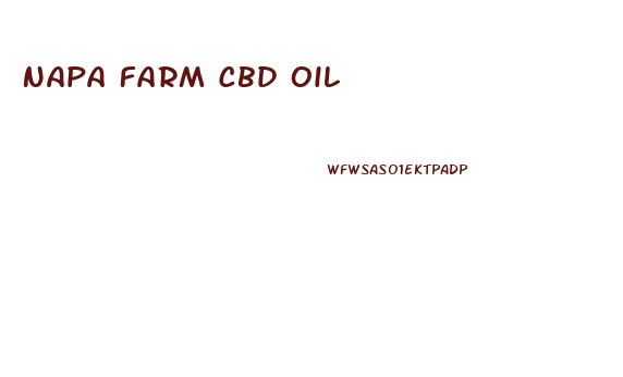 Napa Farm Cbd Oil