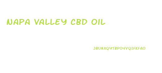 Napa Valley Cbd Oil