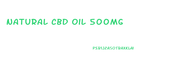 Natural Cbd Oil 500mg
