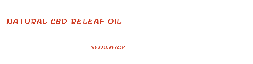 Natural Cbd Releaf Oil