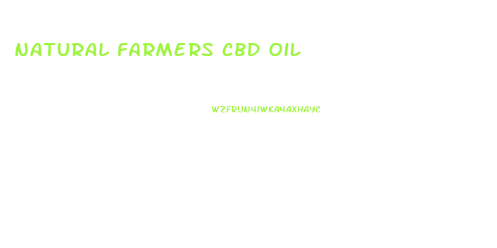 Natural Farmers Cbd Oil