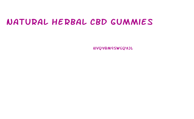 Natural Herbal Cbd Gummies