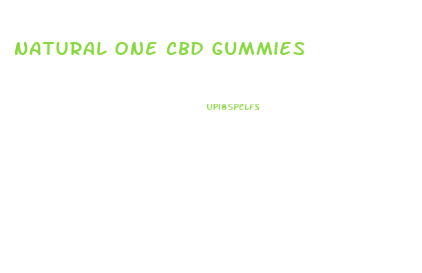 Natural One Cbd Gummies
