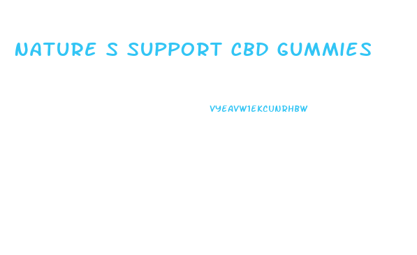 Nature S Support Cbd Gummies