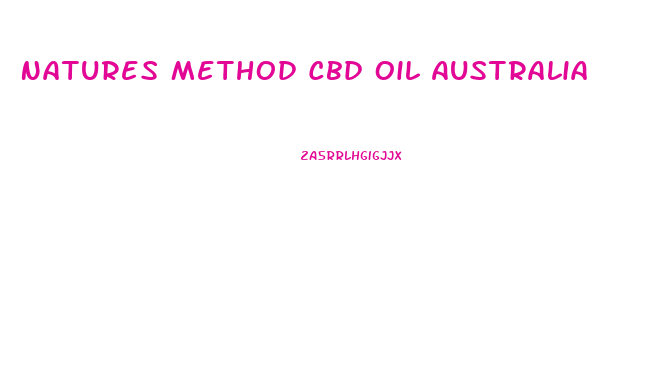 Natures Method Cbd Oil Australia