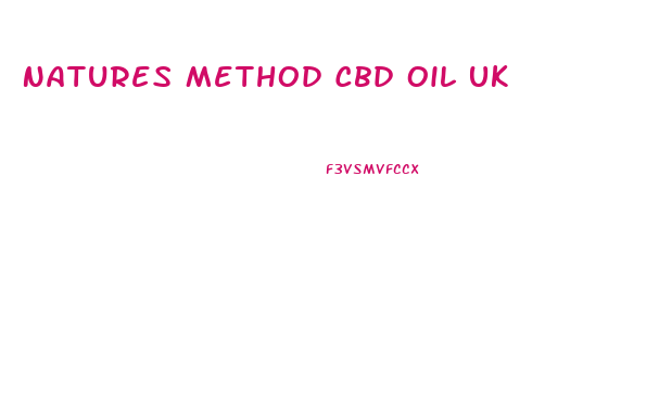 Natures Method Cbd Oil Uk