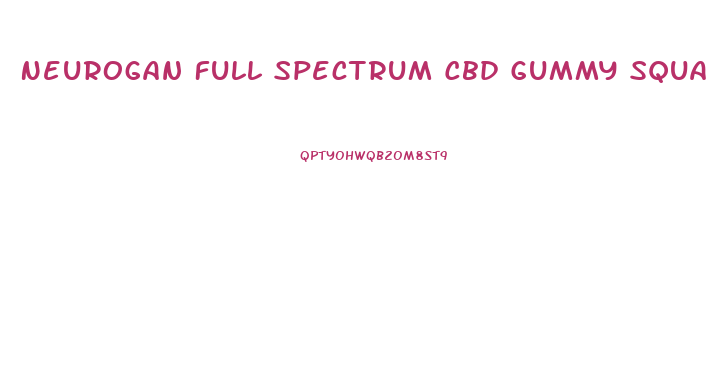 Neurogan Full Spectrum Cbd Gummy Squares 