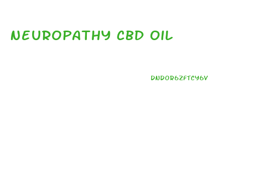 Neuropathy Cbd Oil