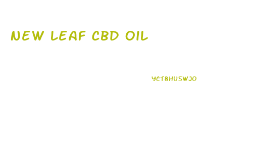 New Leaf Cbd Oil