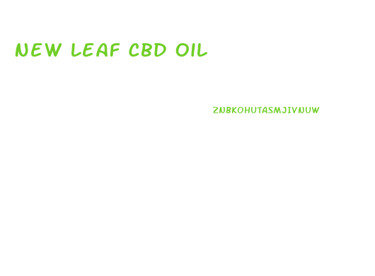 New Leaf Cbd Oil