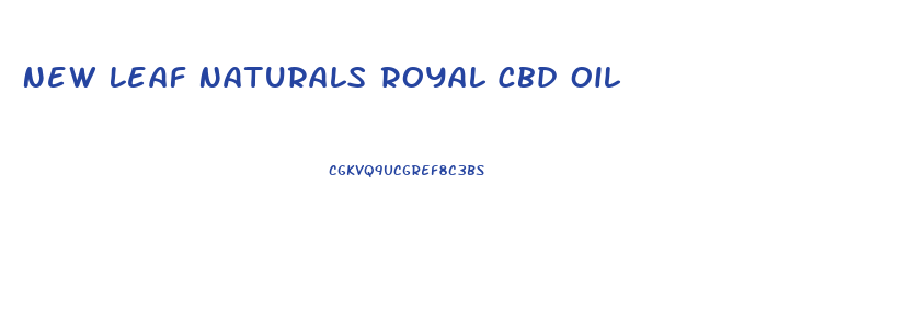 New Leaf Naturals Royal Cbd Oil