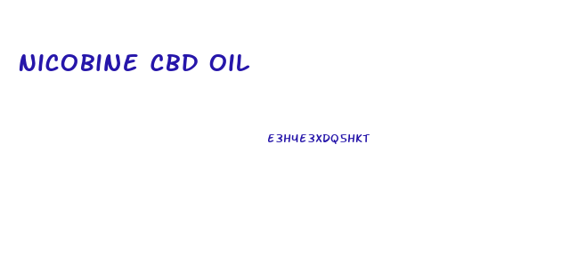 Nicobine Cbd Oil