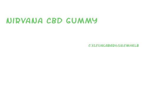 Nirvana Cbd Gummy