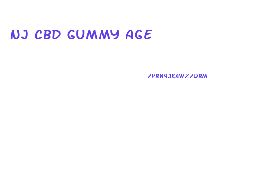 Nj Cbd Gummy Age
