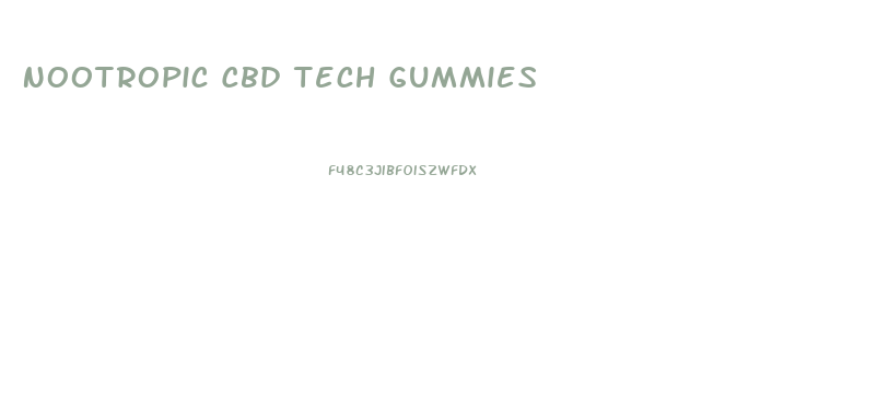 Nootropic Cbd Tech Gummies