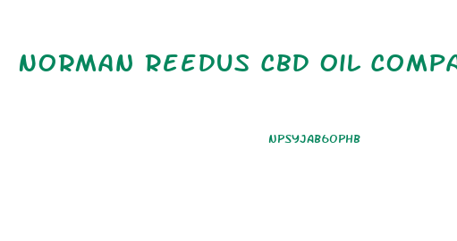 Norman Reedus Cbd Oil Company