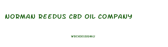 Norman Reedus Cbd Oil Company