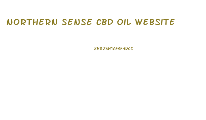 Northern Sense Cbd Oil Website