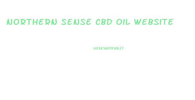 Northern Sense Cbd Oil Website