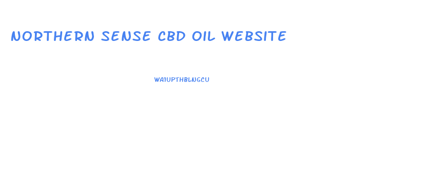 Northern Sense Cbd Oil Website