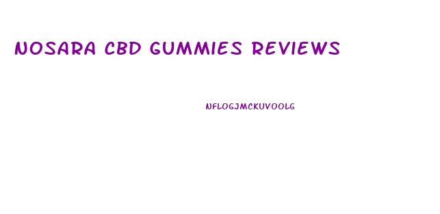 Nosara Cbd Gummies Reviews