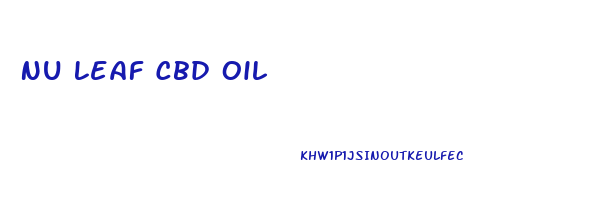 Nu Leaf Cbd Oil