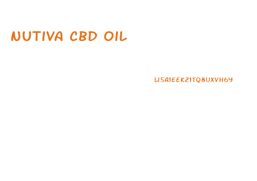 Nutiva Cbd Oil
