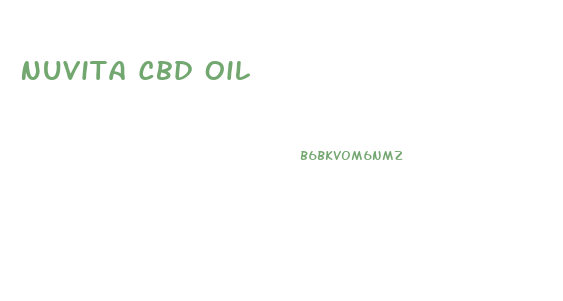 Nuvita Cbd Oil