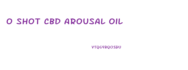 O Shot Cbd Arousal Oil