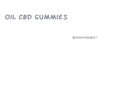 Oil Cbd Gummies