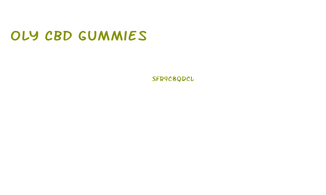 Oly Cbd Gummies
