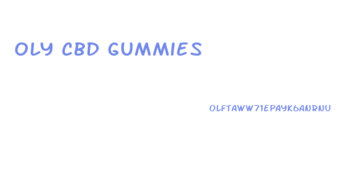 Oly Cbd Gummies