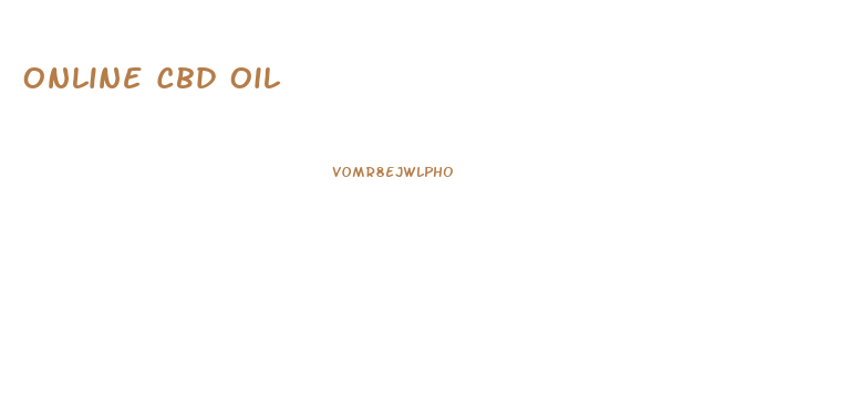 Online Cbd Oil