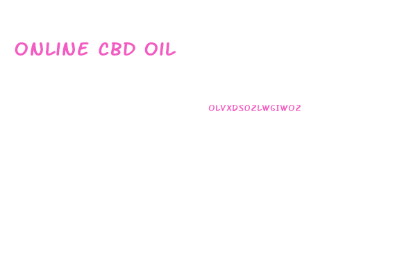 Online Cbd Oil