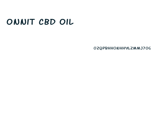 Onnit Cbd Oil