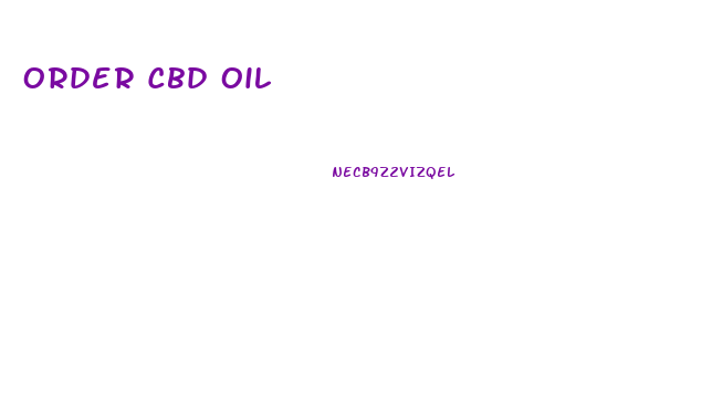 Order Cbd Oil