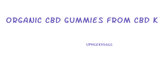 Organic Cbd Gummies From Cbd Kangaroo