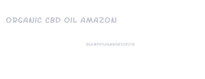 Organic Cbd Oil Amazon