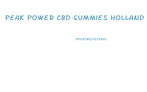 Peak Power Cbd Gummies Holland And Barrett