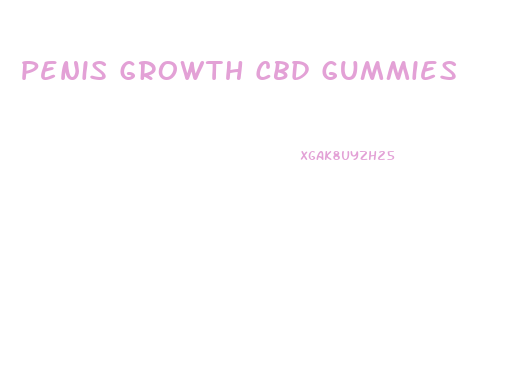 Penis Growth Cbd Gummies