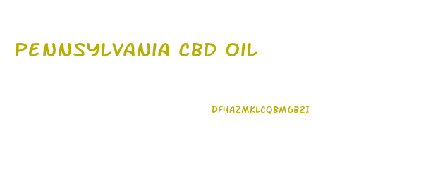 Pennsylvania Cbd Oil