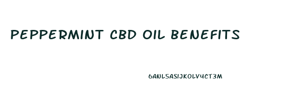 Peppermint Cbd Oil Benefits