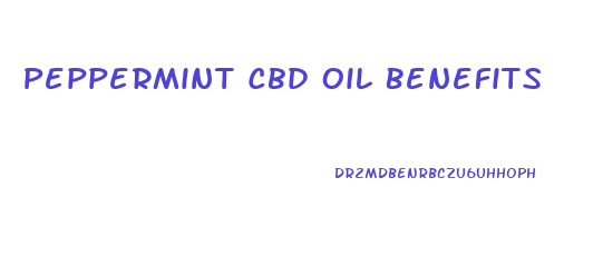 Peppermint Cbd Oil Benefits
